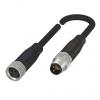 Kabel ovladače snímače, A: Vnitřní, A: Rovný 4, B: Přímý, B: Vnější, 250V 4, IP67, IP69K, řada: BCC02 BALLUFF 600 mm Kabel ovladače snímače, A: Vnitřní, A: Rovný 4, B: Přímý, B: Vnější, 250V 4, IP67, IP69K, řada: BCC02 BALLUFF 600 mm