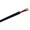 Audio kabel, řada: FHP 2žilový plocha průřezu 2.5 mm² S2CEB, Černá Audio kabel, řada: FHP 2žilový plocha průřezu 2.5 mm² S2CEB, Černá