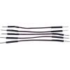 TRU COMPONENTS Jumper kabely [1x zástrčka drátového můstku - 1x zástrčka drátového můstku] 2.00 m modrá