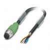 Kabel ovladače snímače, A: M12, B: Volný konec kabelu, 300V, IP65, IP67 Phoenix Contact 5 m Kabel ovladače snímače, A: M12, B: Volný konec kabelu, 300V, IP65, IP67 Phoenix Contact 5 m
