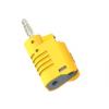 Electro PJP Zkušební vodič, 4 mm, 30V, 60 V, 36A, Žlutá, Vnější Šroubová, délka: 57.2 mm, pokovení kontaktu: Nikl Electro PJP Zkušební vodič, 4 mm, 30V, 60 V, 36A, Žlutá, Vnější Šroubová, délka: 57.2 mm, pokovení kontaktu: Nikl