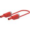 Electro PJP 2711-IEC-CD1-100R měřicí kabel banánková zástrčka 4 mm 1 m červená 1 ks Electro PJP 2711-IEC-CD1-100R měřicí kabel banánková zástrčka 4 mm 1 m červená 1 ks