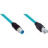 Kabel konektoru, A: Vnější, A: M12, Rovný 8, B: RJ45, Přímý, B: Vnější, 1kV 8, IP20, IP67, řada: YM2X18 SICK 5 m