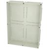 Fibox Base, PC Openings: 8x size 2 flange 3530907 spodní část pouzdra 760 x 560 x 150 polykarbonát šedobílá (RAL 7035) 1 ks