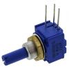 Potenciometr, průměr hřídele: 6 mm 1otáčkový, řada: 93 5 kΩ 10 % 2 W 93R1A-R22-A13L Rotační, Montáž do panelu, Průchozí Potenciometr, průměr hřídele: 6 mm 1otáčkový, řada: 93 5 kΩ 10 % 2 W 93R1A-R22-A13L Rotační, Montáž do panelu, Průchozí