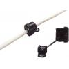 TRU COMPONENTS TC-SR-F32203 odlehčení tahu 5.6 mm, max. tloušťka desky 2.5 mm, černá, 100 ks