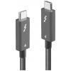 LINDY Thunderbolt™ kabel Thunderbolt™ 4 Thunderbolt ™ (USB-C ®) zástrčka 2.00 m vícebarevná 31121 LINDY Thunderbolt™ kabel Thunderbolt™ 4 Thunderbolt ™ (USB-C ®) zástrčka 2.00 m vícebarevná 31121