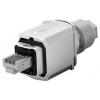 TE Connectivity Konektor RJ45, řada: 1-2120864 Vnější Cat6a, počet cest: 8, Rovný, Kabel Stíněné, počet portů: 1portový