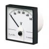 Analogový voltmetr, řada: 192 g DC 72 mm 72 mm Socomec