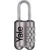 Yale1 Kombinovaný visací zámek Kombinovaný visací zámek Vnitřní 3 mm třmen 23mm Yale1 Kombinovaný visací zámek Kombinovaný visací zámek Vnitřní 3 mm třmen 23mm
