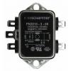 Filtr EMI, řada: FN2010, 100 nF, 250V ac/dc, 0Hz, 400 Hz, Montáž na rám 2.5 mH, Fast-On, 3 A, počet fází: 1, 0.74 mA,
