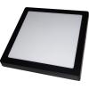 Podhledové LED svítidlo 30 W, 300×300 mm, 3000 K, přisazené, černé