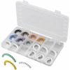 TRU COMPONENTS ECMKS-1 označovací klip na kabely Otisk (Kabelový značkovač) 0 - 9, L, N, R, S, T, PE, +, - Rozsah vnějšího průměru 1 do 3 mm