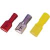 Weidmüller 9200640000 faston zásuvka Šířka zástrčky: 6.3 mm Tloušťka konektoru: 0.8 mm 180 ° plná izolace červená 100 ks