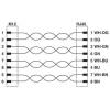 Phoenix Contact VS-M12MSS-IP20-94F/15,0/10G připojovací kabel pro senzory - aktory, 1440643, piny: 8, 15.00 m, 1 ks