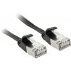 LINDY 47481 RJ45 síťové kabely, propojovací kabely CAT 6A U/FTP 1.00 m černá s ochranou 1 ks LINDY 47481 RJ45 síťové kabely, propojovací kabely CAT 6A U/FTP 1.00 m černá s ochranou 1 ks