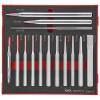 Děrovač, počet kusů: 14 Teng Tools, celková délka: 265mm Děrovač, počet kusů: 14 Teng Tools, celková délka: 265mm