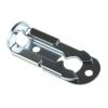 Dveřní šroub, Ocel, Pozinkovaný Možnost použití visacího zámku Dzus Fastener Europe, délka: 55 mm 11.5mm