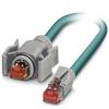Phoenix Contact 1407932 RJ45 síťové kabely, propojovací kabely CAT 6A S/FTP 5.00 m modrá 1 ks Phoenix Contact 1407932 RJ45 síťové kabely, propojovací kabely CAT 6A S/FTP 5.00 m modrá 1 ks
