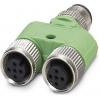 Phoenix Contact SAC-3P-M12Y/2XM12FS PE rozdělovač a adaptér pro senzory - aktory , 1683455, piny: 4, 5 ks