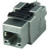 Telegartner Konektor RJ45, řada: J00029A Vnitřní Cat6a, Rovný Stíněné, počet portů: 1portový