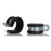 RS PRO Spona tvaru P 20 mm (vnitřní prům.), Černá, Etylen-propylen-dien-monomerní kaučuk, Měkká ocel RS PRO Spona tvaru P 20 mm (vnitřní prům.), Černá, Etylen-propylen-dien-monomerní kaučuk, Měkká ocel