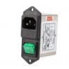 RS PRO Filtr IEC 6A, Šasi, 250V 2 póly, 400Hz 2 RS PRO Filtr IEC 6A, Šasi, 250V 2 póly, 400Hz 2