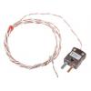 Termočlánek s odkrytým spojem 1 m kabel typ T Perfluoralkoxyalkan 1 m sonda, -75 °C 7 mm na 250 °C IEC, RoHS Compliant Termočlánek s odkrytým spojem 1 m kabel typ T Perfluoralkoxyalkan 1 m sonda, -75 °C 7 mm na 250 °C IEC, RoHS Compliant