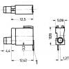 Zásuvkový proužek nVent SCHROFF Zásuvka Přední panely 10.16 mm, délka: 16.82 mm 5.08mm Zásuvkový proužek nVent SCHROFF Zásuvka Přední panely 10.16 mm, délka: 16.82 mm 5.08mm