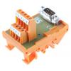 RS PRO Modul rozhraní, D-SUB, Lišta DIN, Vnější, počet kontaktů: 9, 50V 1A, délka: 45 mm RS PRO Modul rozhraní, D-SUB, Lišta DIN, Vnější, počet kontaktů: 9, 50V 1A, délka: 45 mm