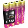 Ansmann Li-Ion Akku Micro AAA Typ 1400 (min. 1250 mAh) sada akumulátorů Li-Ion 1250 mAh 1.5 V 1 ks Ansmann Li-Ion Akku Micro AAA Typ 1400 (min. 1250 mAh) sada akumulátorů Li-Ion 1250 mAh 1.5 V 1 ks