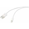 Renkforce USB kabel USB 2.0 USB-A zástrčka, Apple Lightning konektor 3.00 m bílá (ledový vzor) RF-5724088 Renkforce USB kabel USB 2.0 USB-A zástrčka, Apple Lightning konektor 3.00 m bílá (ledový vzor) RF-5724088