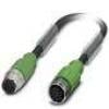 Phoenix Contact SAC-8P-M12MS/ 0,6-PUR/M12FS SH připojovací kabel pro senzory - aktory, 1522972, piny: 8, 0.60 m, 1 ks Phoenix Contact SAC-8P-M12MS/ 0,6-PUR/M12FS SH připojovací kabel pro senzory - aktory, 1522972, piny: 8, 0.60 m, 1 ks