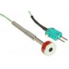 Termočlánek RS PRO 2 m kabel typ K Nerezová ocel 316 2 m sonda, 0 °C 6 mm na 250 °C RoHS Compliant RS PRO