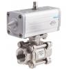 VZBA-1"-GG-63-T-22-F0405-V4V4T-PP30-R-90-C Třícestný kulový ventil s otvorem ve tvaru písmene T Festo DIN EN 10226-1