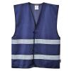 Portwest Tmavomodrá Polyester Reflexní vesta L/XL