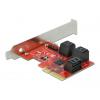 Delock 89042 karta PCI-Express SATA PCIe Delock 89042 karta PCI-Express SATA PCIe