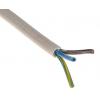 RS PRO Napájecí kabel 3žilový 100 m Polyvinylchlorid plášť, Bílá, vnější průměr: 9.4 mm OD, 500V 70 °C RS PRO Napájecí kabel 3žilový 100 m Polyvinylchlorid plášť, Bílá, vnější průměr: 9.4 mm OD, 500V 70 °C