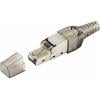 TRU COMPONENTS TC-9554648 Konektor RJ45 Cat 6A, stíněný zástrčka, rovná Počet pólů 8P8C 1 ks