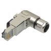 Molex Konektor RJ45, řada: 130047 Vnější, počet cest: 8, Pravý úhel, Kabel Stíněné, počet portů: 1portový