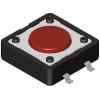 Diptronics, DTSM-61N-V-T/R spínač s reverzací, 12 V/DC, 50 mA, 1 ks