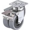 Blickle 281709 LDA-VPA 75G-FI Dvojité otočné kolečko ve vidlici Ø kola: 75 mm nosnost (max.): 100 kg 1 ks Blickle 281709 LDA-VPA 75G-FI Dvojité otočné kolečko ve vidlici Ø kola: 75 mm nosnost (max.): 100 kg 1 ks
