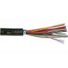 Stíněný kabel dvacetižilový - 25x, společné stínění, balení 700g