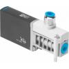 Pneumatický solenoidový/řídicí regulační ventil 3/2 uzavřený monostabilní, řada: MHP3-M1H-3/2G-QS-6 Zásuvný Elektřina,