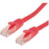 Value 21.99.1425 RJ45 síťové kabely, propojovací kabely CAT 6A U/UTP 5.00 m červená (jasná) nestíněný 1 ks Value 21.99.1425 RJ45 síťové kabely, propojovací kabely CAT 6A U/UTP 5.00 m červená (jasná) nestíněný 1 ks