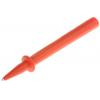 Zkušební sonda, 1 kV, Červená S pružinou, 2 mm Staubli 4 mm 1A Zkušební sonda, 1 kV, Červená S pružinou, 2 mm Staubli 4 mm 1A