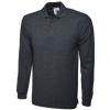 Uneek UC113 Uhlí Polyester, Bavlna Polokošile 3XL