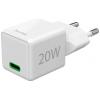 Hama USB nabíječka, USB Power Delivery (USB-PD) , 1x USB-C®, 20.00 W, Dodávka energie, bílá