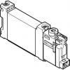 Pneumatický solenoidový ventil 5/2, řada: VUVG Elektřina, max. průtok: 160 L/min Festo 24 V dc