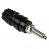 Testovací konektor 63A, Černá, pokovení kontaktu: Nikl, 60V dc, materiál kontaktu: Mosaz, Vnitřní 2.6 mm Hirschmann Test Testovací konektor 63A, Černá, pokovení kontaktu: Nikl, 60V dc, materiál kontaktu: Mosaz, Vnitřní 2.6 mm Hirschmann Test